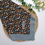 Polocraft - Flamlı Pamuklu Eşarp ms709