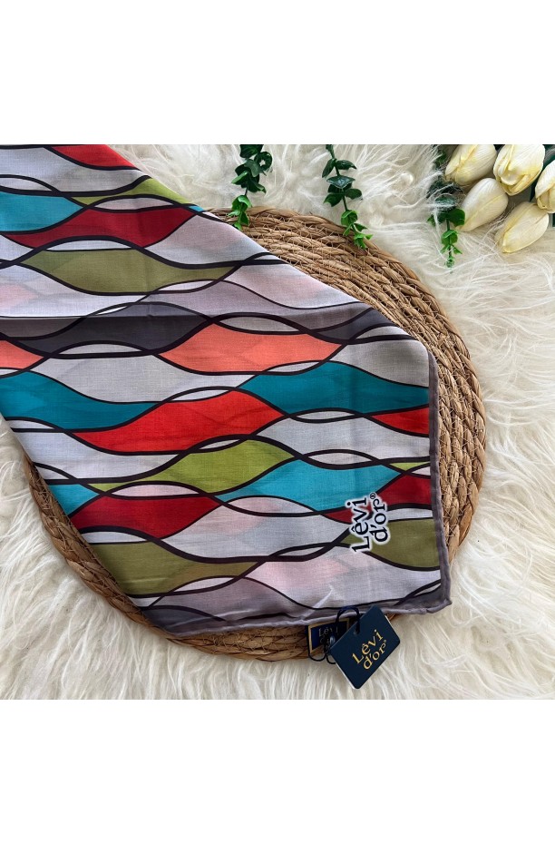 lEVİDOR - Soft Pamuklu Eşarp SMB137