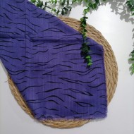 Ocean - Flamlı Pamuklu Eşarp ms733