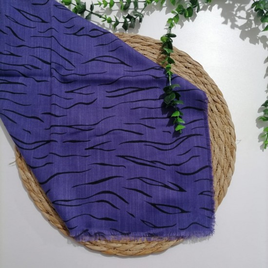 Ocean - Flamlı Pamuklu Eşarp ms733