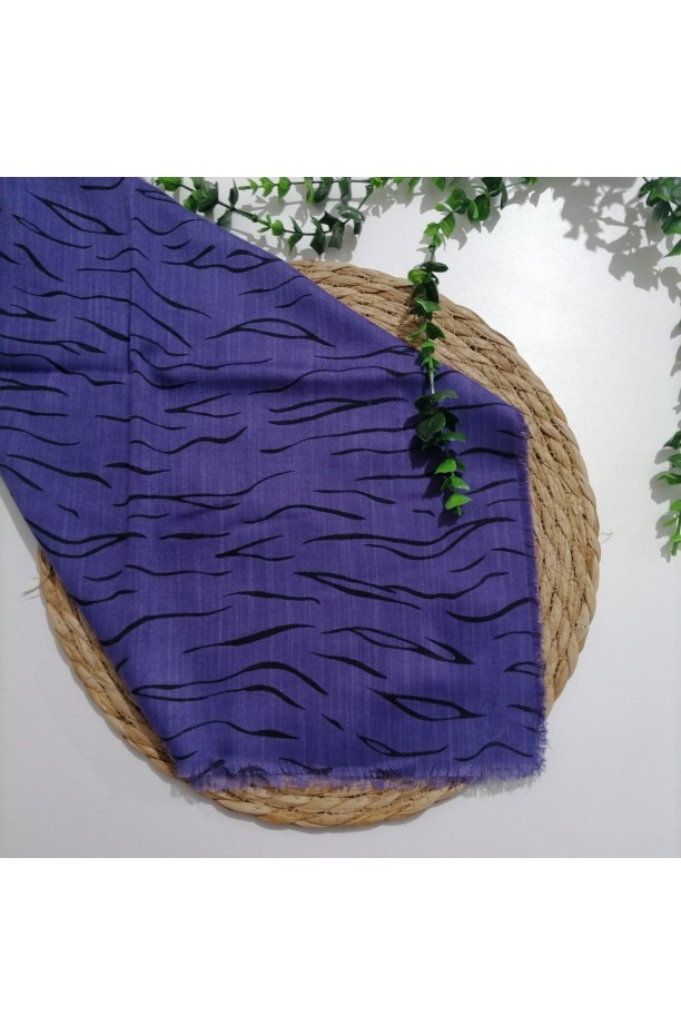 Ocean - Flamlı Pamuklu Eşarp ms733