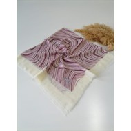 Eyfel - Flamlı Pamuklu Eşarp ms738