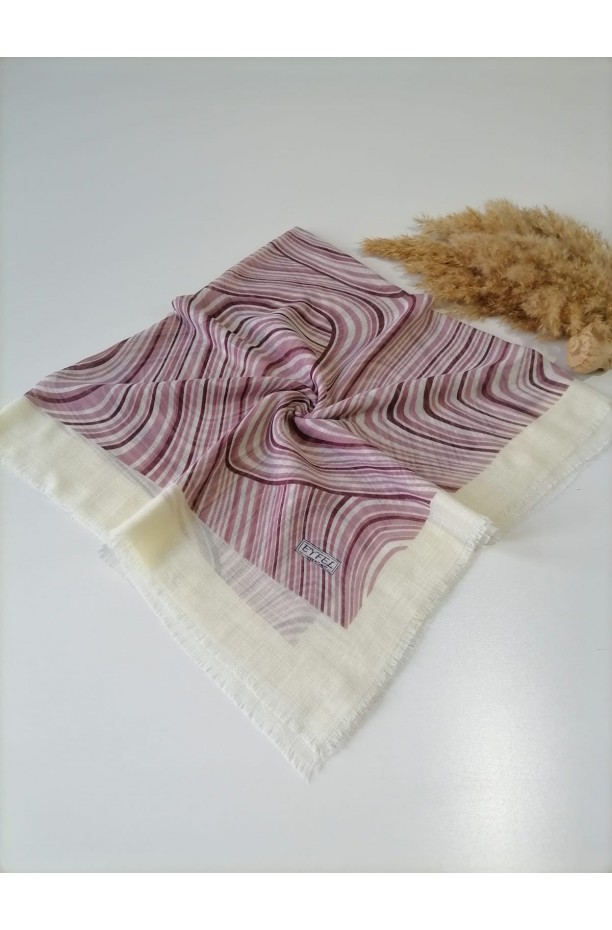 Eyfel - Flamlı Pamuklu Eşarp ms738