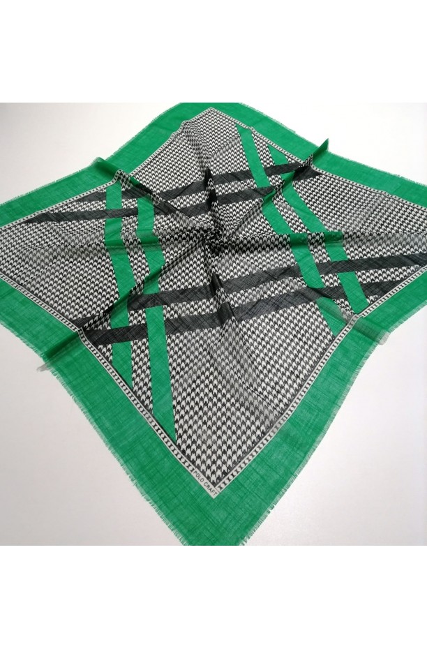 Flamlı Pamuklu Eşarp ms745