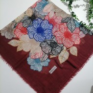 Flamlı Pamuklu Eşarp ms752