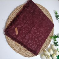 Bonejla - Pamuklu Jakar Eşarp ms818