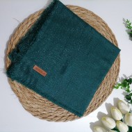 Bonjela - Tek Renk Simli Eşarp ms856