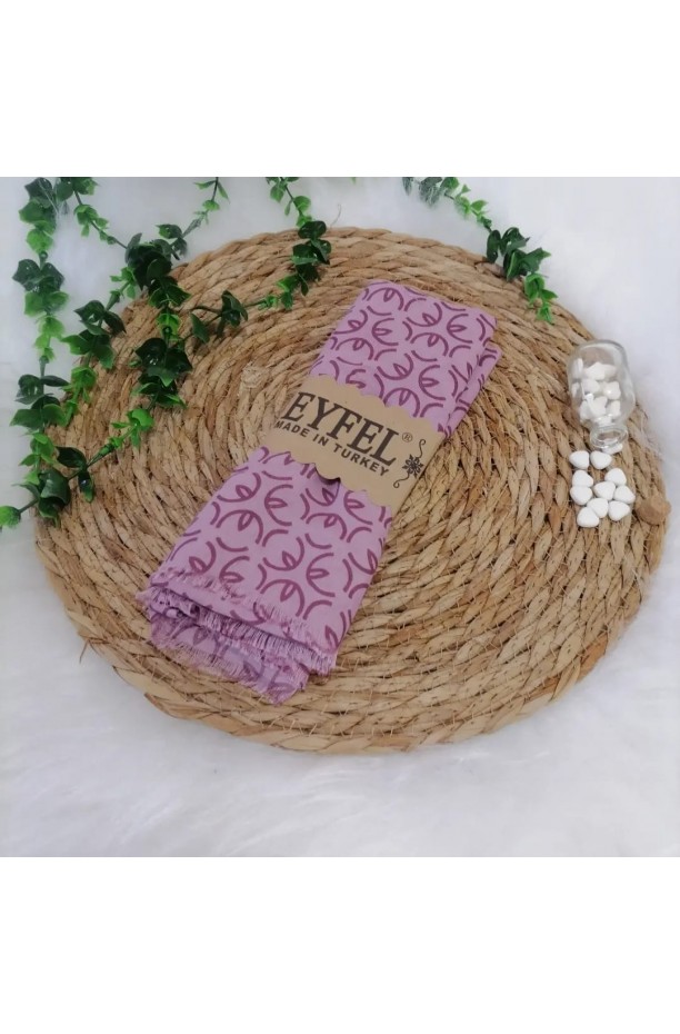 Eyfel - Pamuklu Koton Şal ms783