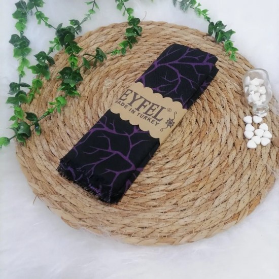 Eyfel - Pamuklu Koton Şal ms786