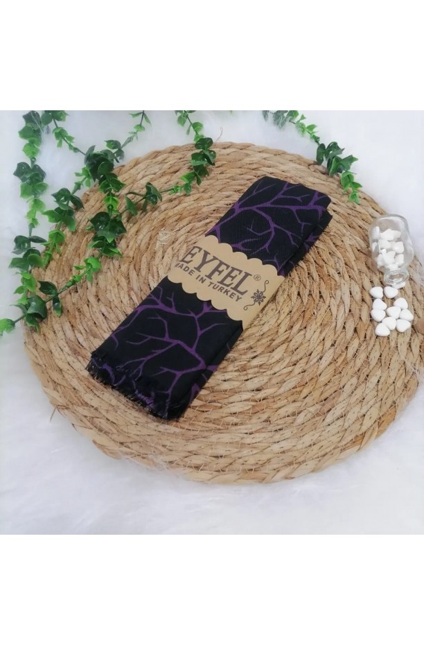 Eyfel - Pamuklu Koton Şal ms786