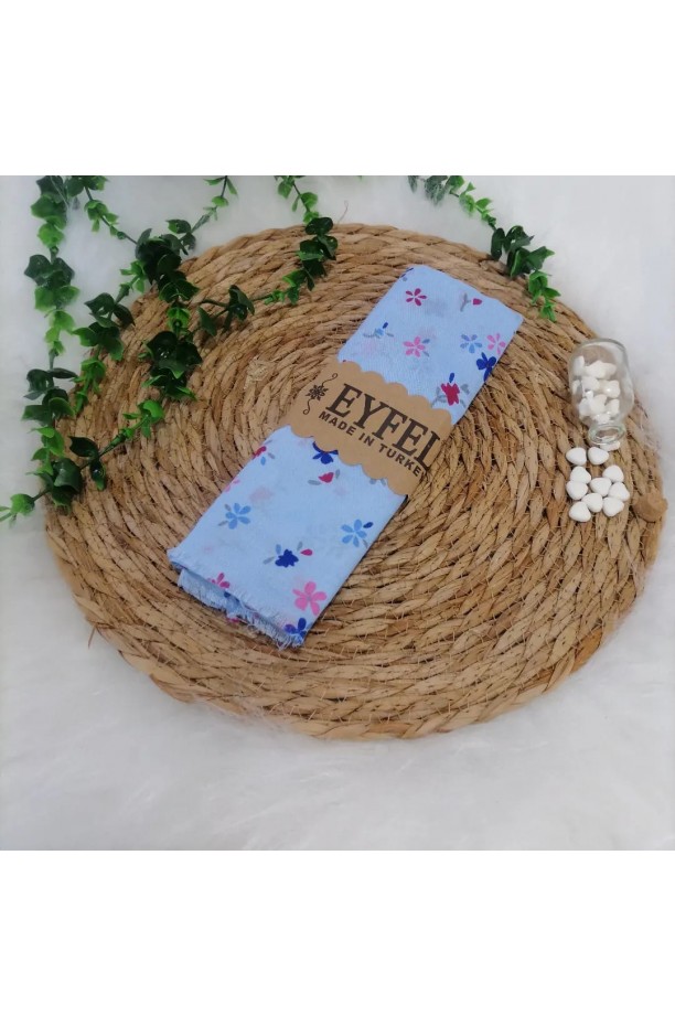 Eyfel - Pamuklu Koton Şal ms788