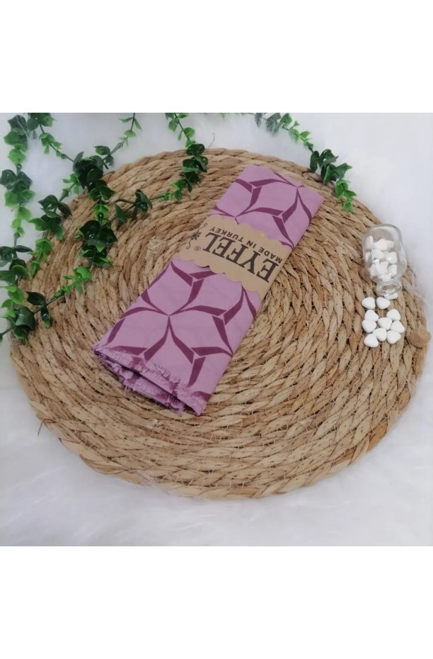 Eyfel - Pamuklu Koton Şal ms790