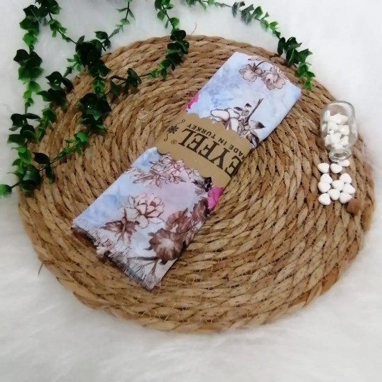 Eyfel - Pamuklu Koton Şal ms792