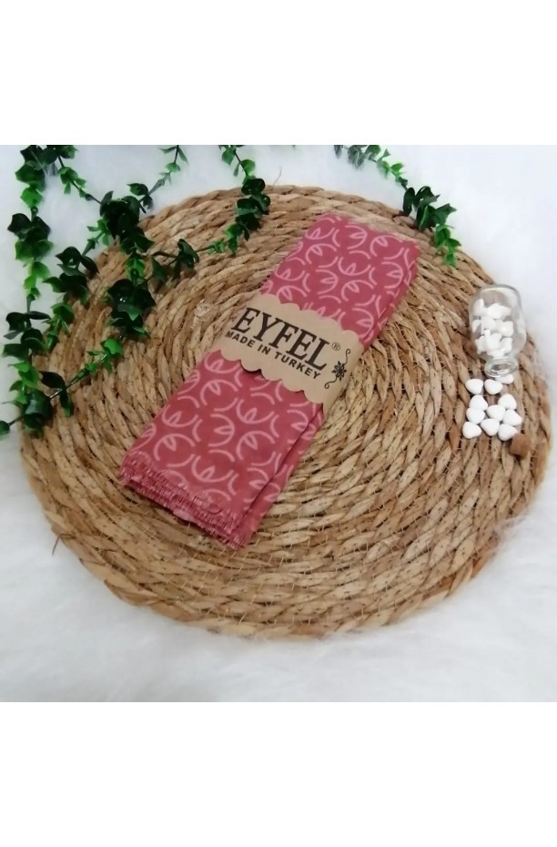 Eyfel - Pamuklu Koton Şal ms793