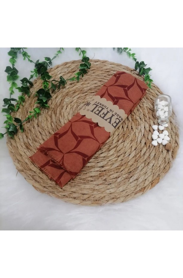 Eyfel - Pamuklu Koton Şal ms794