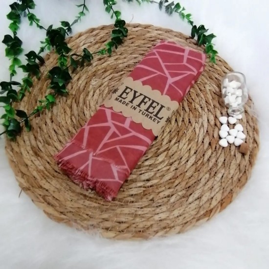 Eyfel - Pamuklu Koton Şal ms795