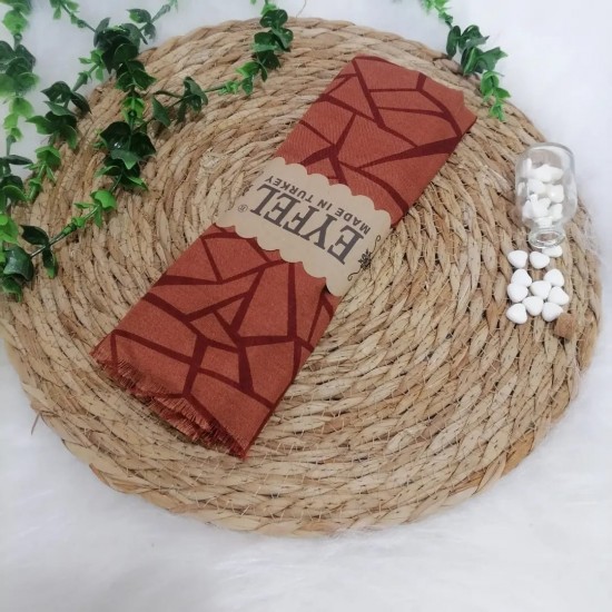 Eyfel - Pamuklu Koton Şal ms796