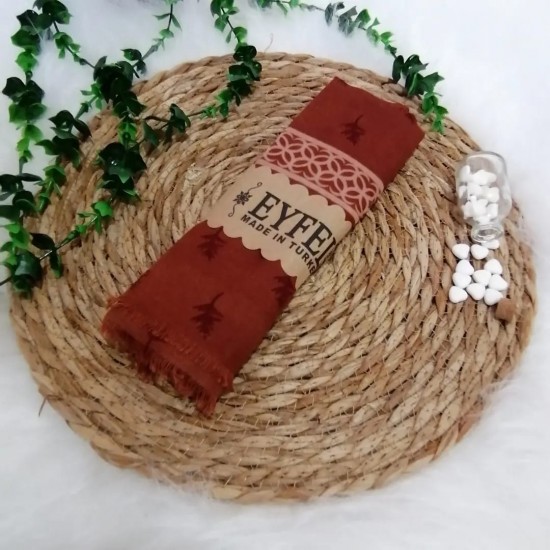 Eyfel - Pamuklu Koton Şal ms797