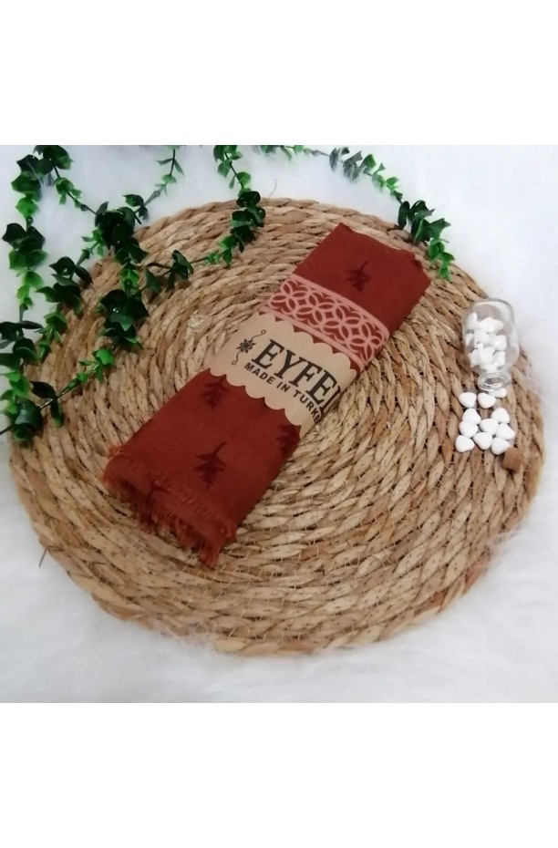 Eyfel - Pamuklu Koton Şal ms797