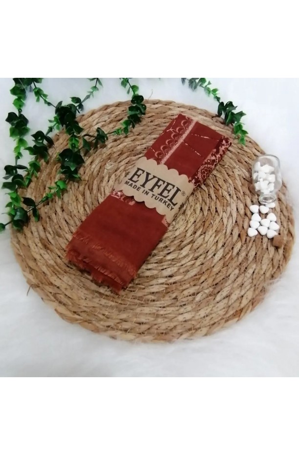 Eyfel - Pamuklu Koton Şal ms799