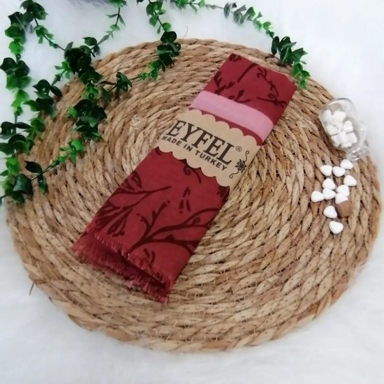 Eyfel - Pamuklu Koton Şal ms801