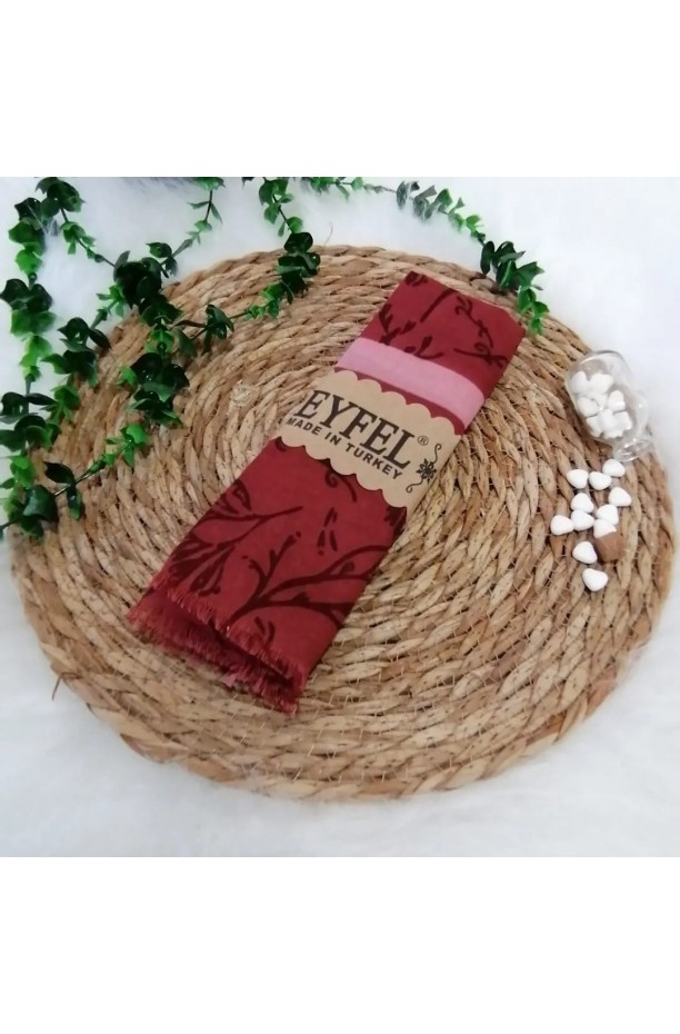 Eyfel - Pamuklu Koton Şal ms801