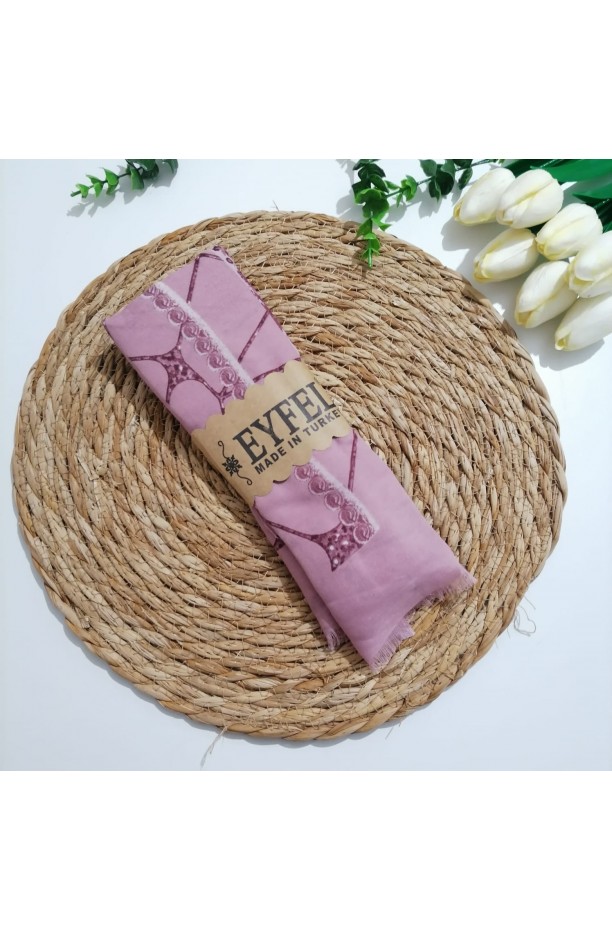 Eyfel - Pamuklu Koton Şal ms803