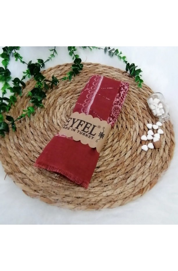 Eyfel - Pamuklu Koton Şal ms806