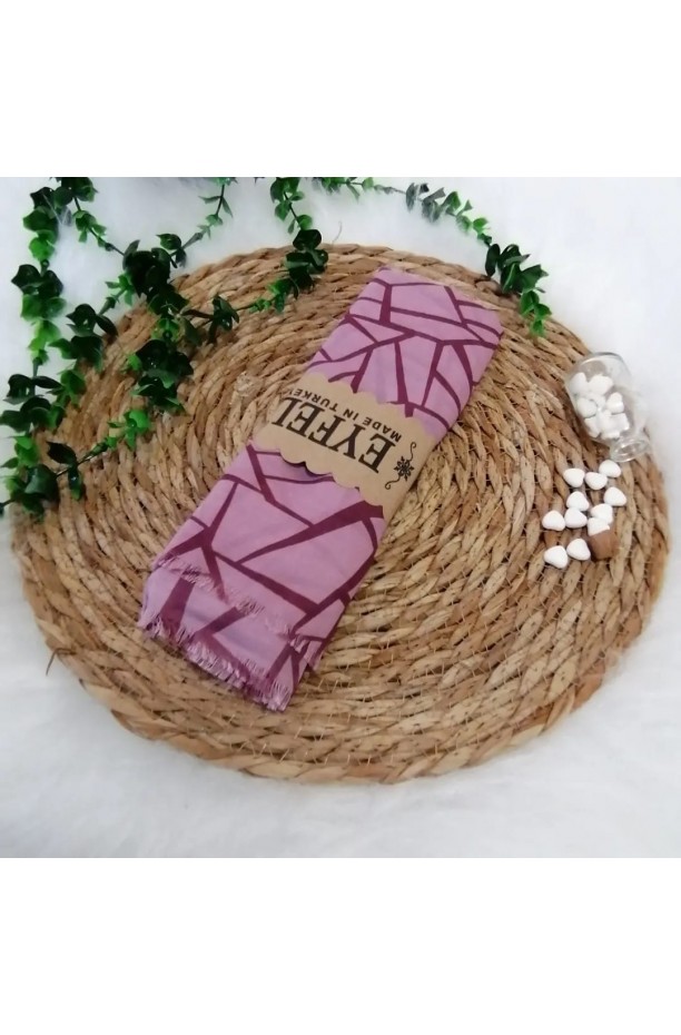 Eyfel - Pamuklu Koton Şal ms807