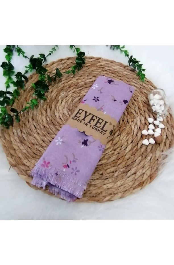 Eyfel - Pamuklu Koton Şal ms808