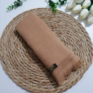 Tek renk pamuklu  Şal ms829