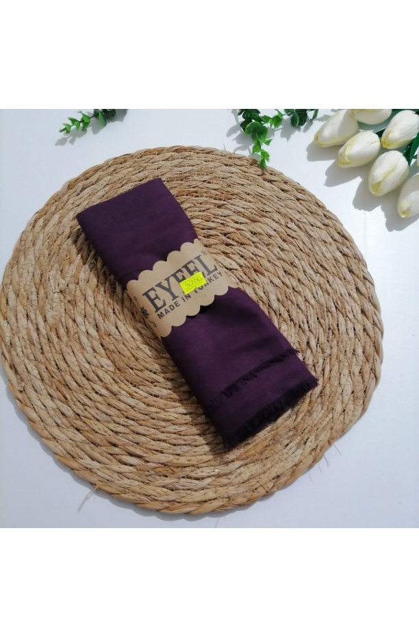 Tek renk pamuklu  Şal ms835