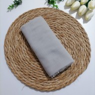 Tek renk pamuklu  Şal ms836