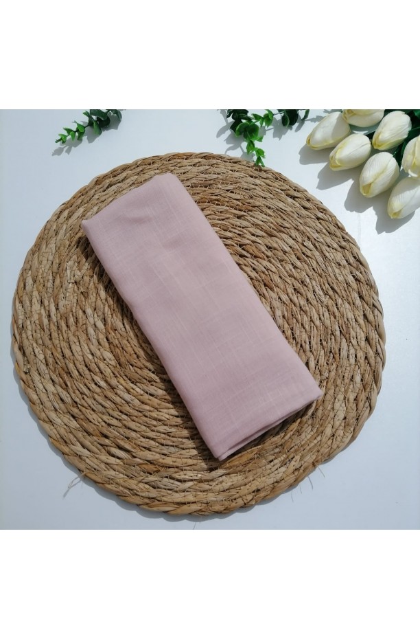 Tek renk pamuklu  Şal ms840