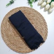 Tek renk pamuklu  Şal ms841