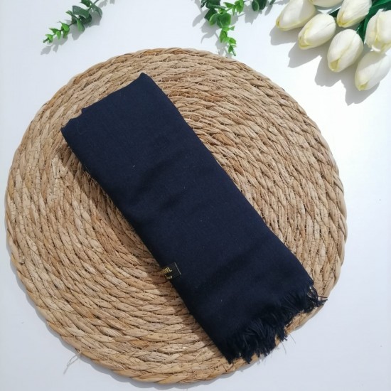 Tek renk pamuklu  Şal ms841