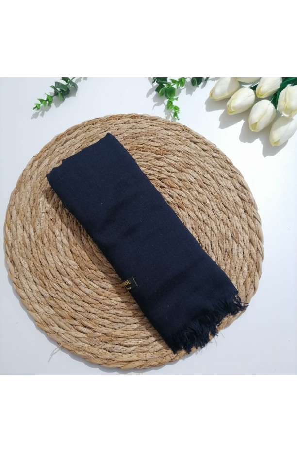 Tek renk pamuklu  Şal ms841