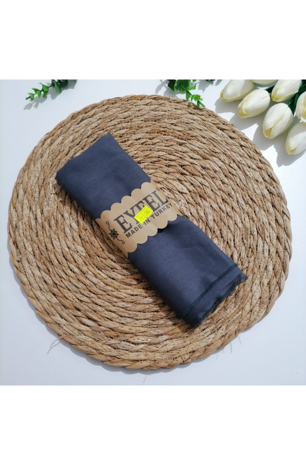 Tek renk pamuklu  Şal ms846