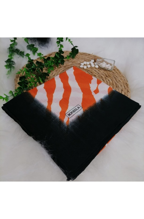 Bonjela - Desenli Mio Cazz Eşarp ms36