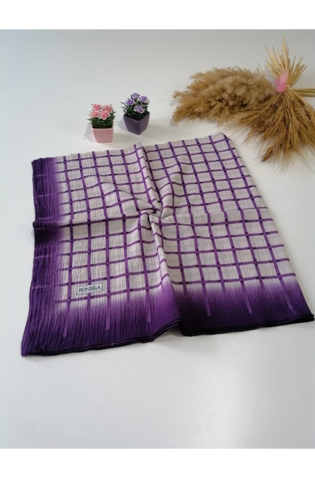 Bonjela - Desenli Mio Cazz Eşarp ms41