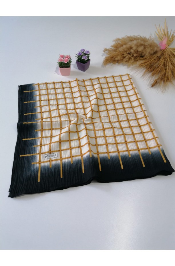 Bonjela - Desenli Mio Cazz Eşarp ms42