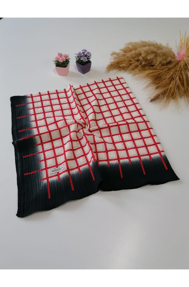 Bonjela - Desenli Mio Cazz Eşarp ms43