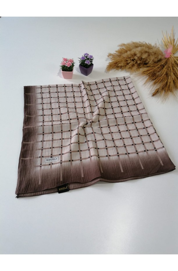 Bonjela - Desenli Mio Cazz Eşarp ms44