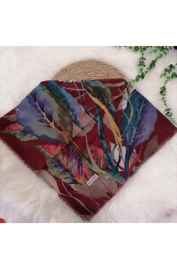 Poloist. - Pamuklu Çekme Koton Eşarp ms468