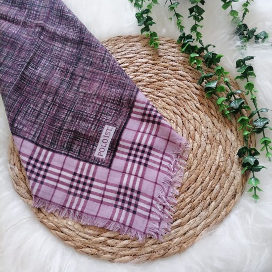 Poloist. - Pamuklu Flamlı Eşarp ms510