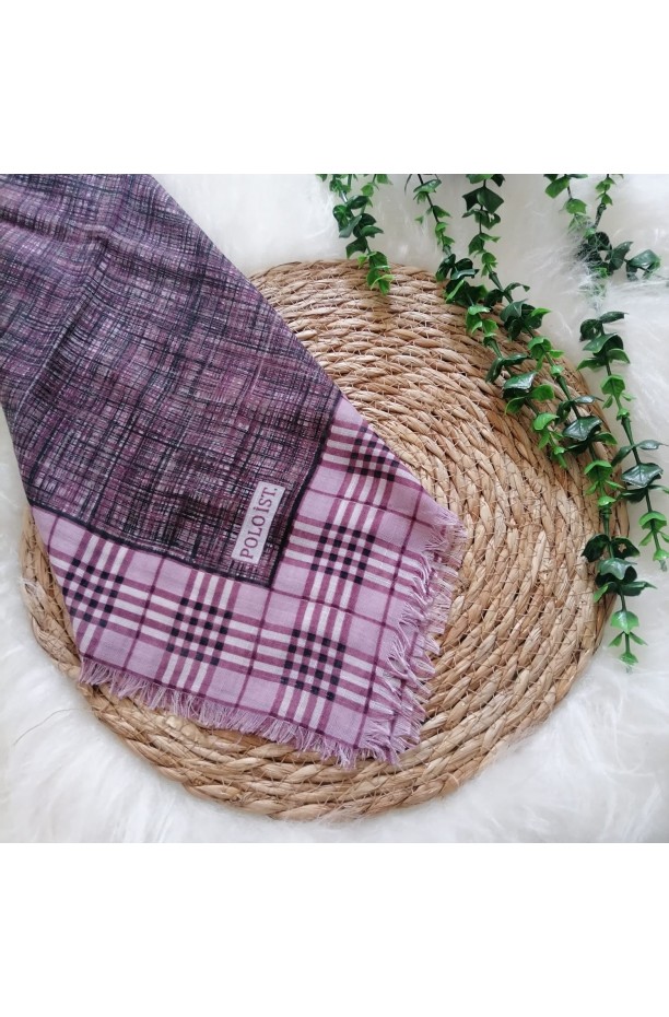 Poloist. - Pamuklu Flamlı Eşarp ms510