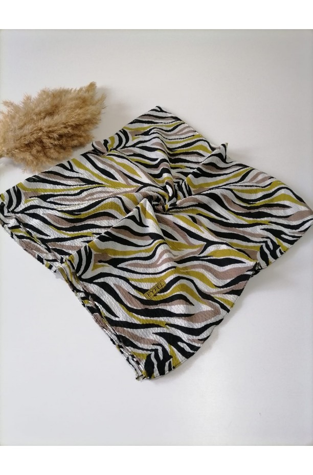 Eyfel - Desenli Mio Cazz Eşarp ms153