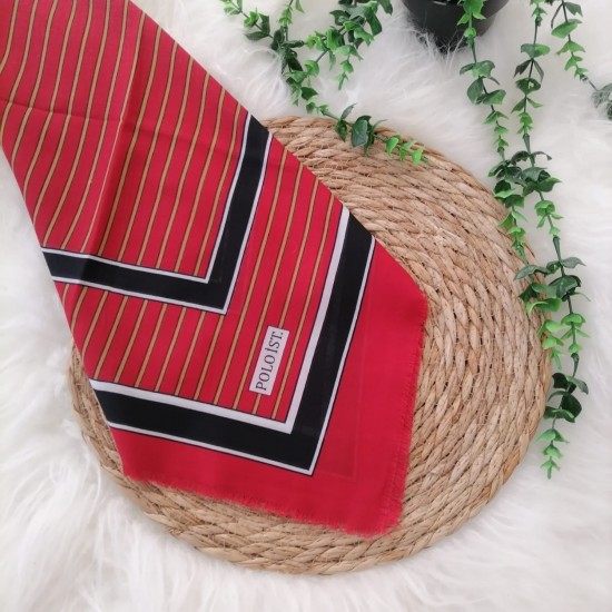 Poloist - Pamuklu Flamlı Eşarp ms421