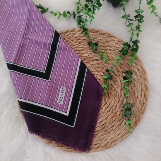 Poloist - Pamuklu Flamlı Eşarp ms428