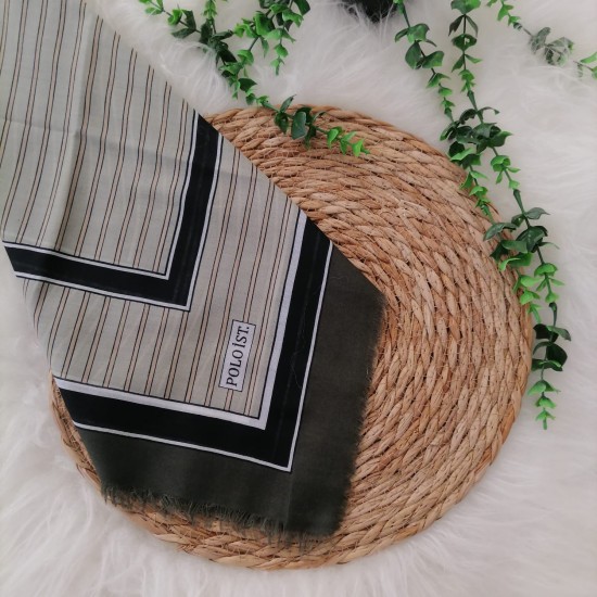 Poloist - Pamuklu Flamlı Eşarp ms430